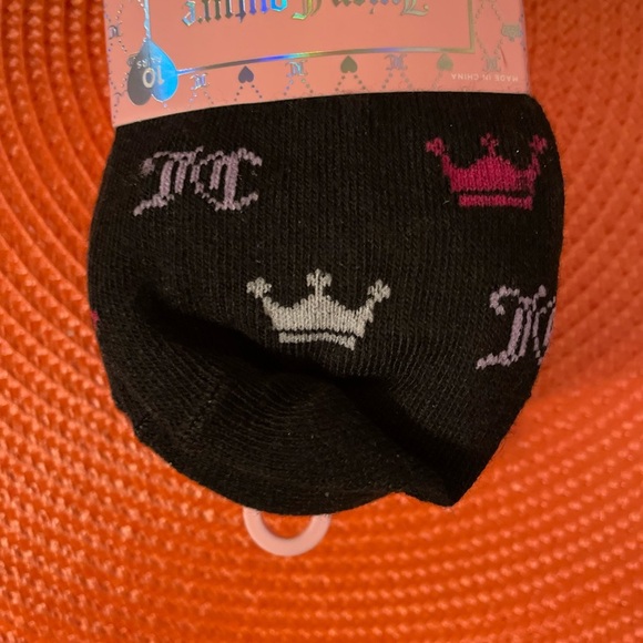Juicy Couture Black No Show Socks 10 pair in the bundle . - Picture 2 of 4